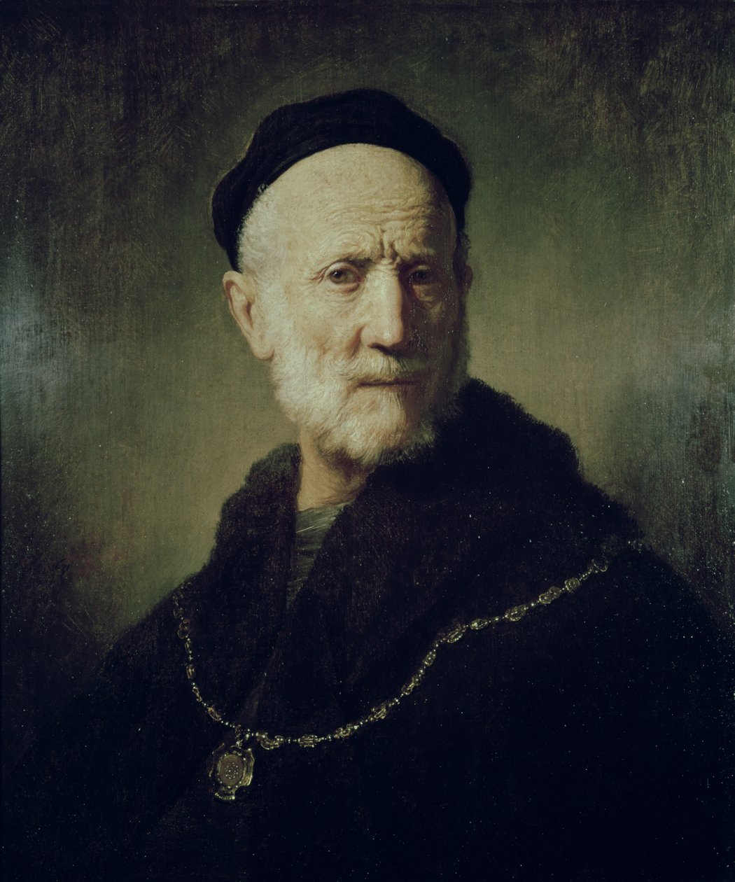 Rembrandt apjának portréja alkotó: Rembrandt van Rijn