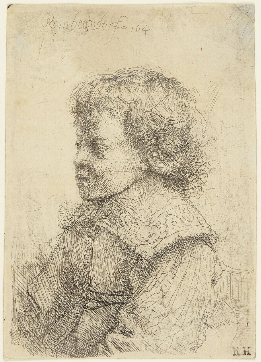 Egy fiú portréja alkotó: Rembrandt van Rijn