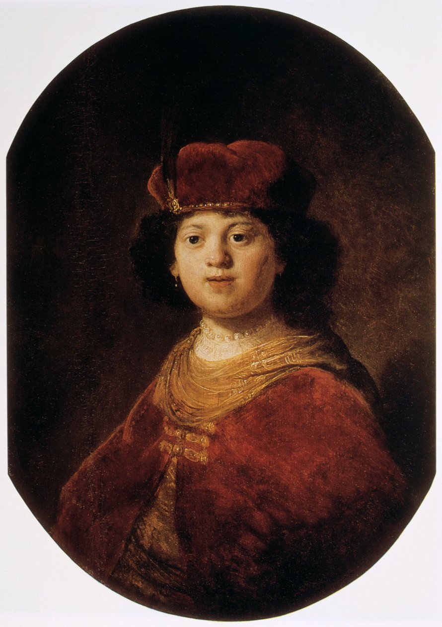 Fiúportré, 17. század alkotó: Rembrandt van Rijn