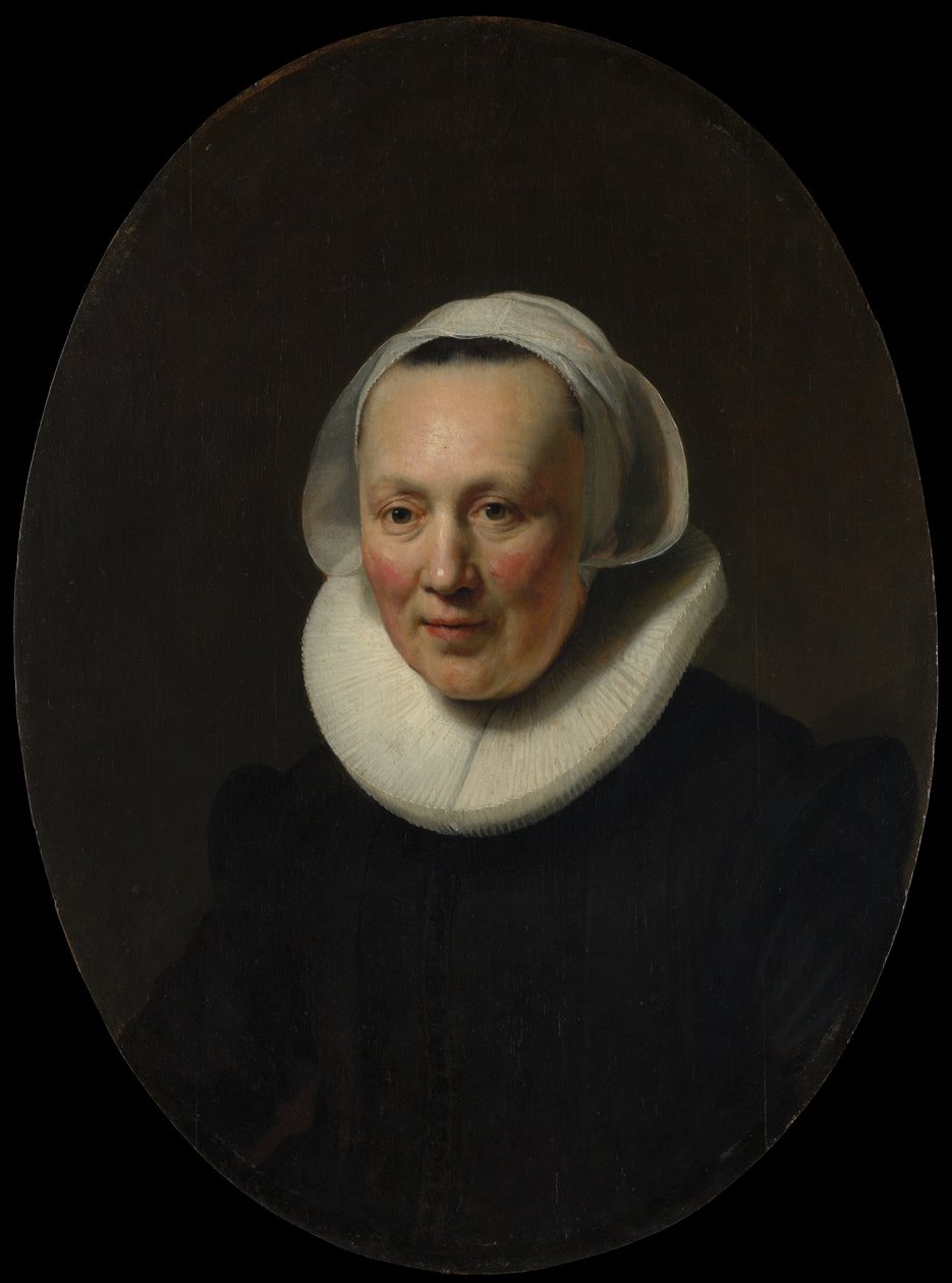 Női portré, 1633. alkotó: Rembrandt van Rijn