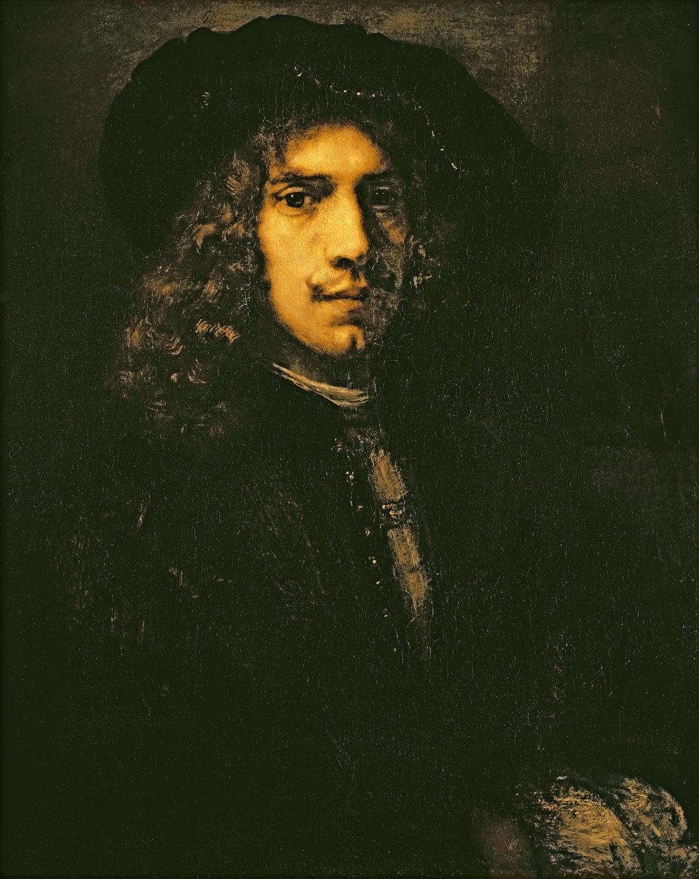 Fiatal férfi portréja, 1658 alkotó: Rembrandt van Rijn