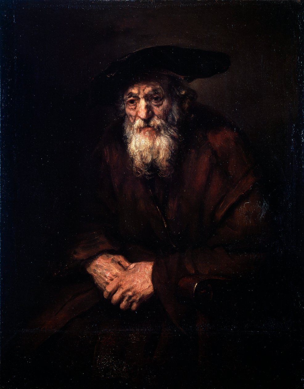 Egy öreg zsidó portréja, 1654. alkotó: Rembrandt van Rijn
