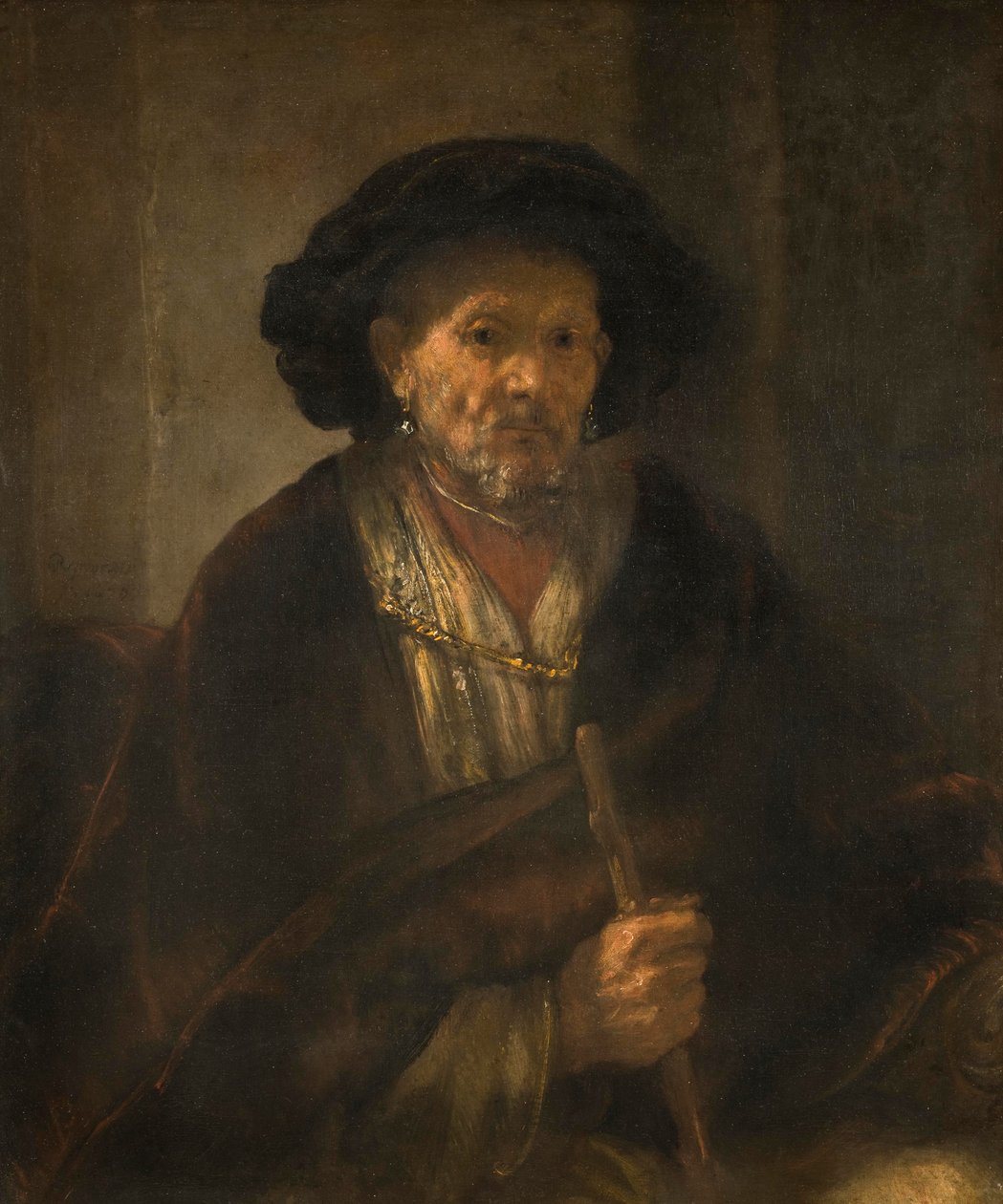 Egy öregember portréja, 1655 alkotó: Rembrandt van Rijn