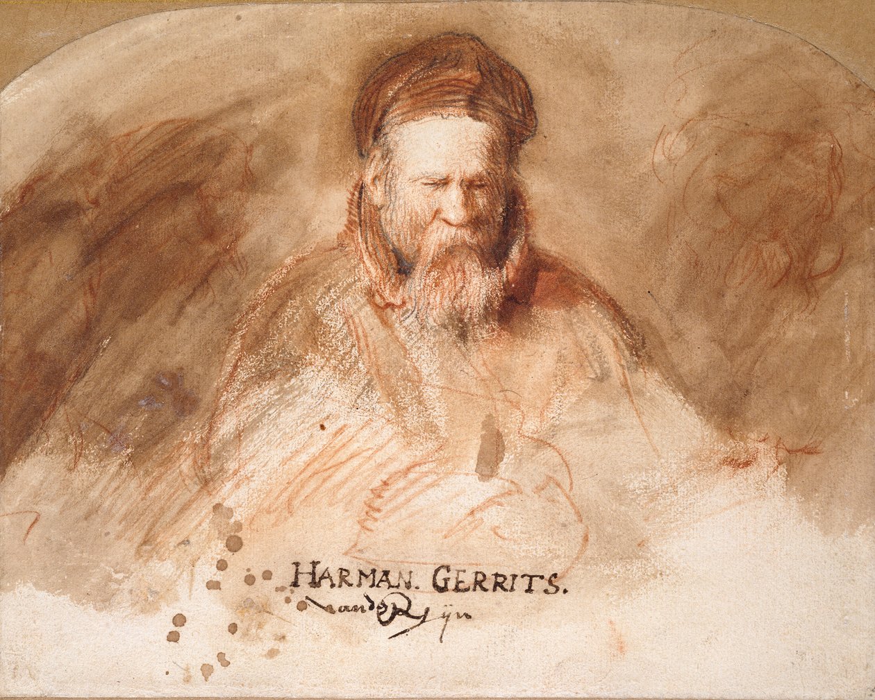 Egy öregember, Rembrandt apjának portréja, 1625-1630. alkotó: Rembrandt van Rijn