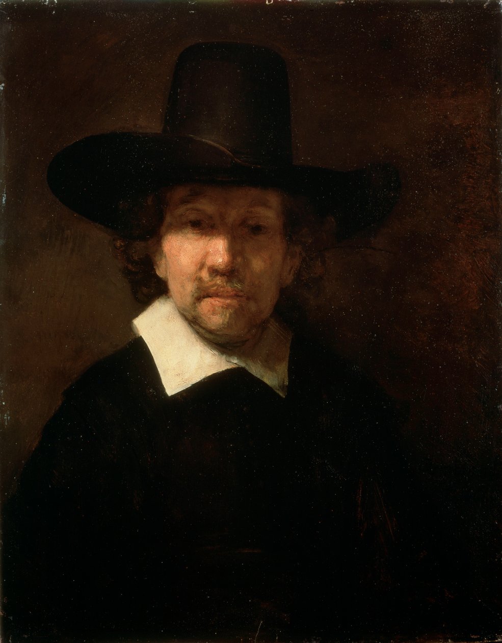 Jeremias de Decker költő portréja, 1666. alkotó: Rembrandt van Rijn