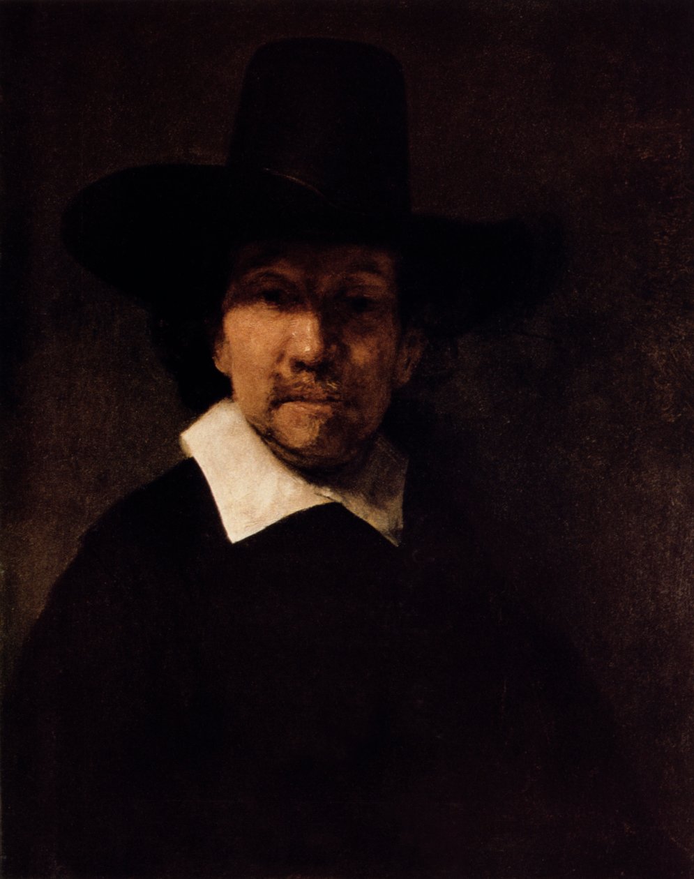 Jeremias de Decker költő portréja, 1666 alkotó: Rembrandt van Rijn