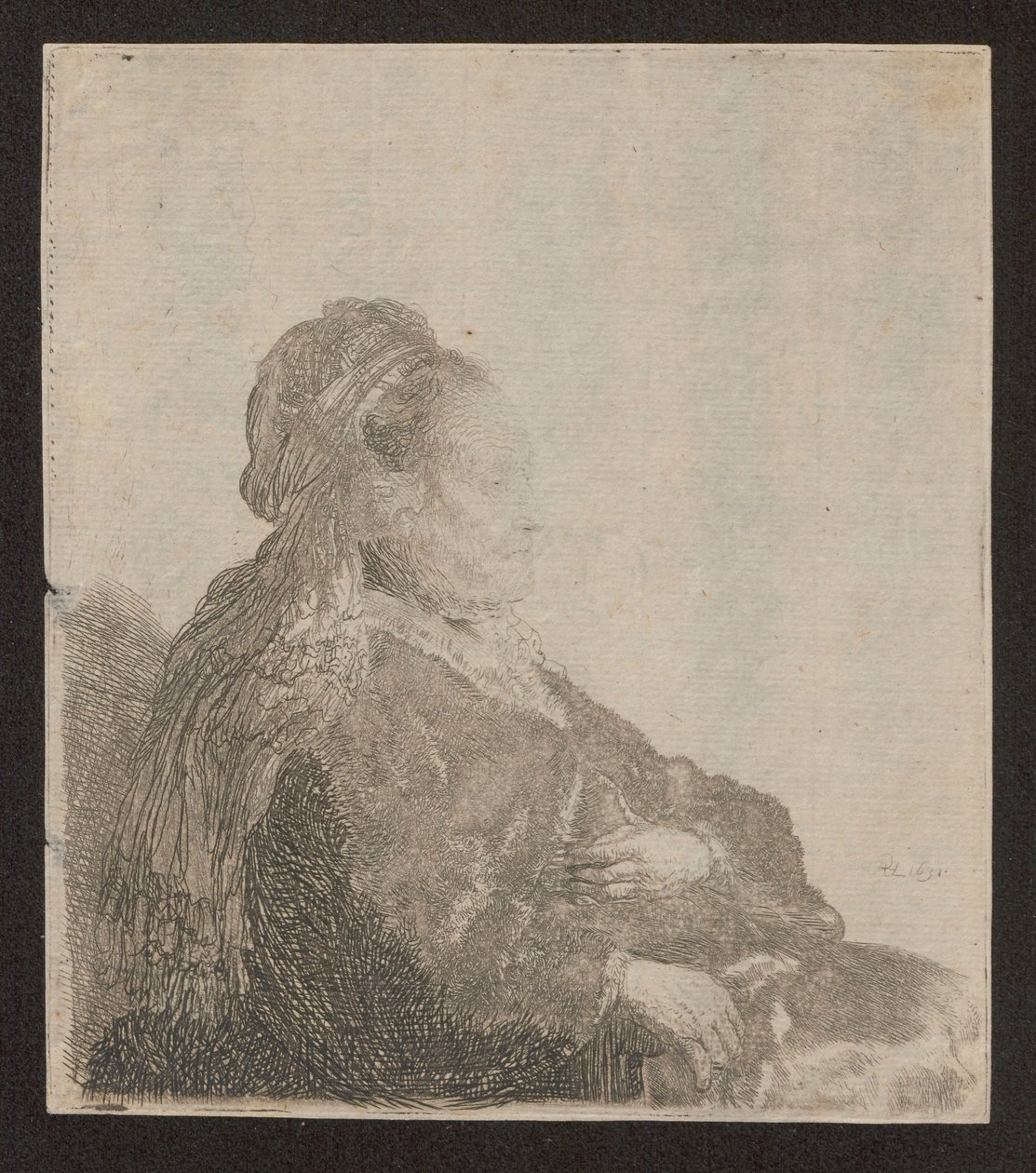 Anyám portréja alkotó: Rembrandt van Rijn