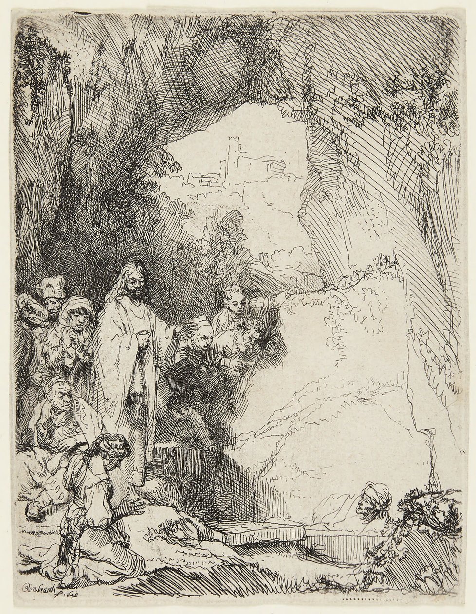 Lázár feltámasztása alkotó: Rembrandt van Rijn