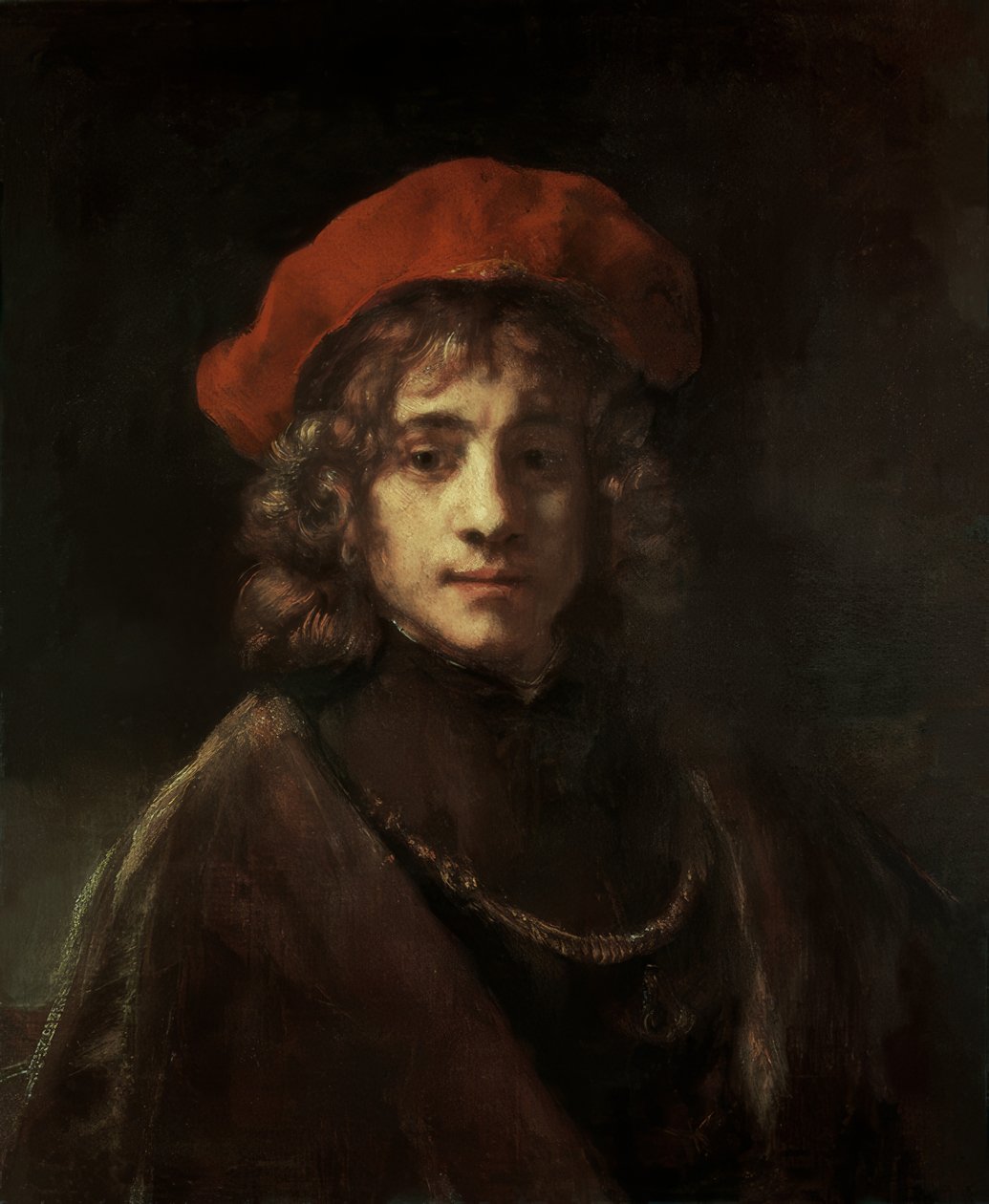Rembrandts Sohn Titus alkotó: Rembrandt van Rijn