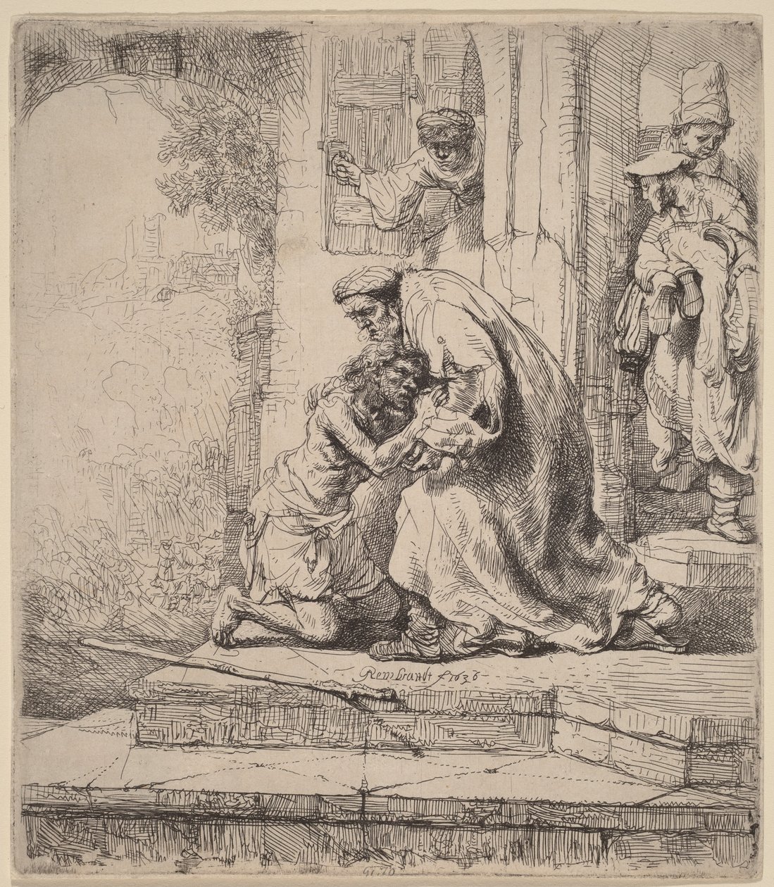 A tékozló fiú visszatérése alkotó: Rembrandt van Rijn