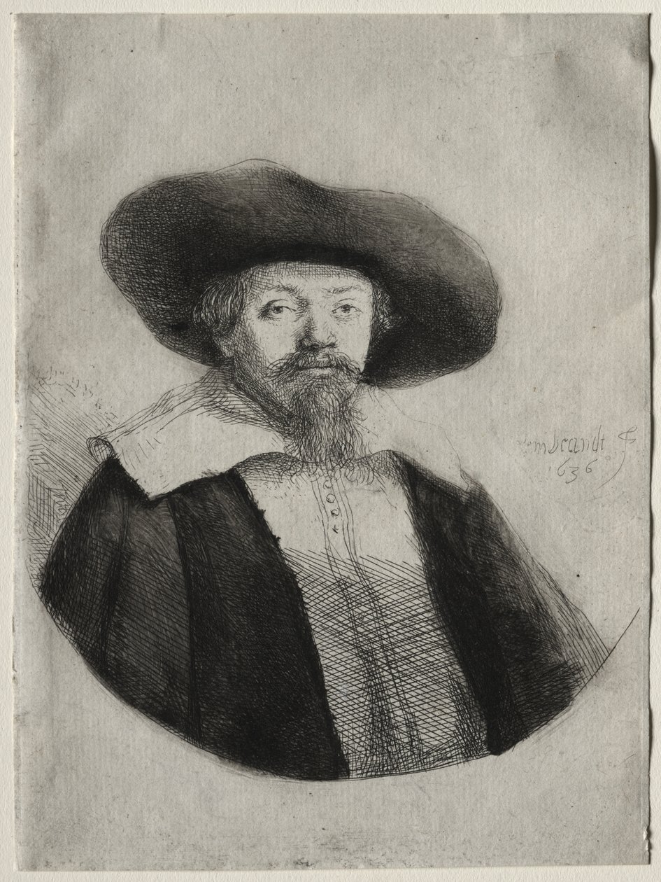 Sámuel Manassé Ben Izrael alkotó: Rembrandt van Rijn
