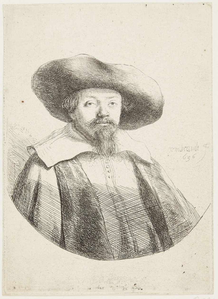 Sámuel Manasse Ben Izrael alkotó: Rembrandt van Rijn