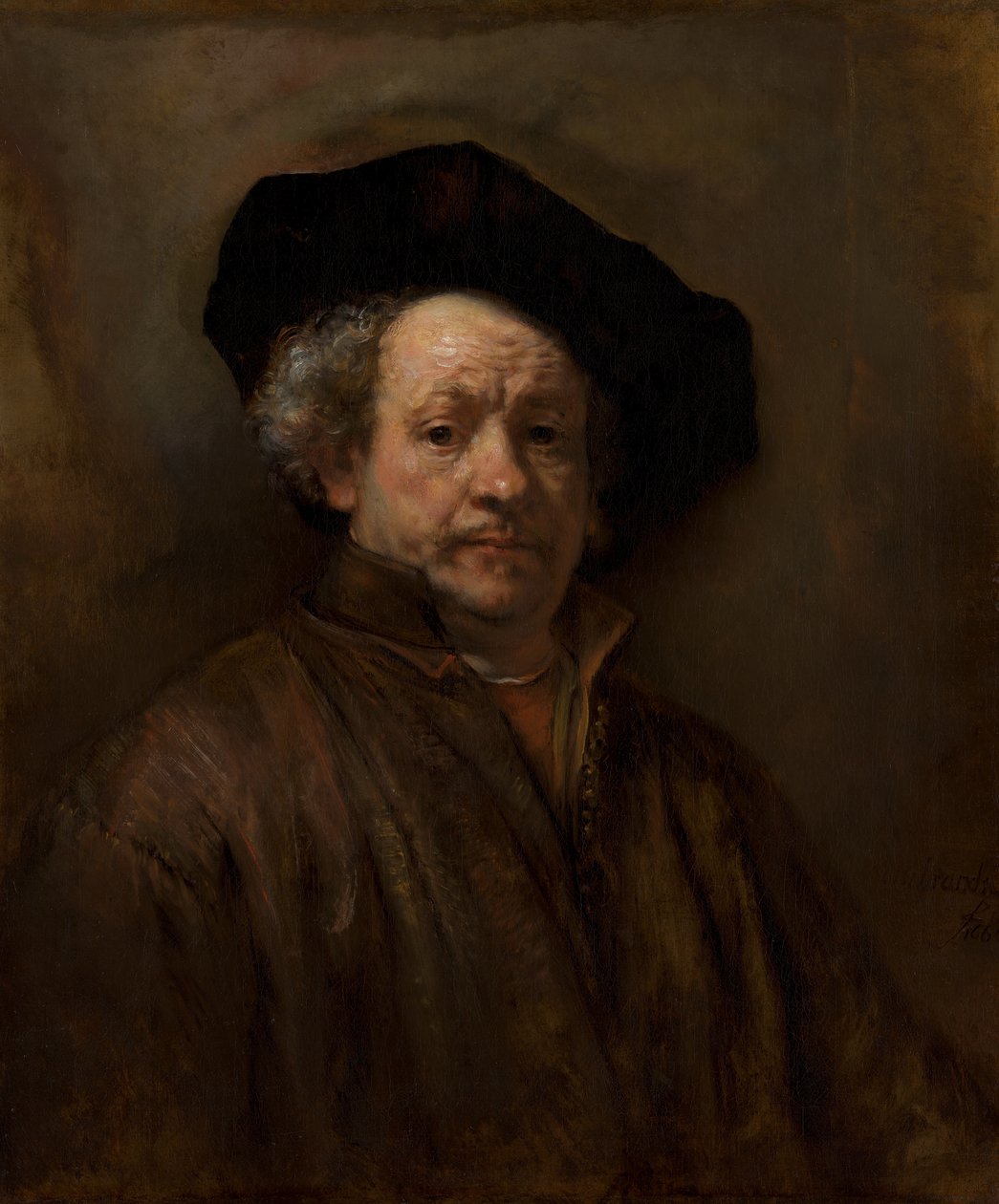 Önarckép, 1660. alkotó: Rembrandt van Rijn