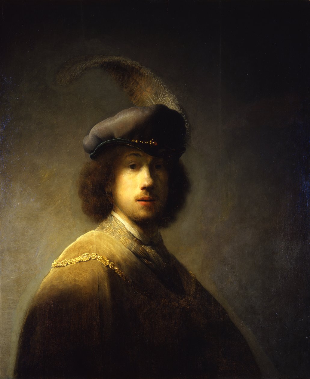 Önarckép, 23 éves, 1629 alkotó: Rembrandt van Rijn