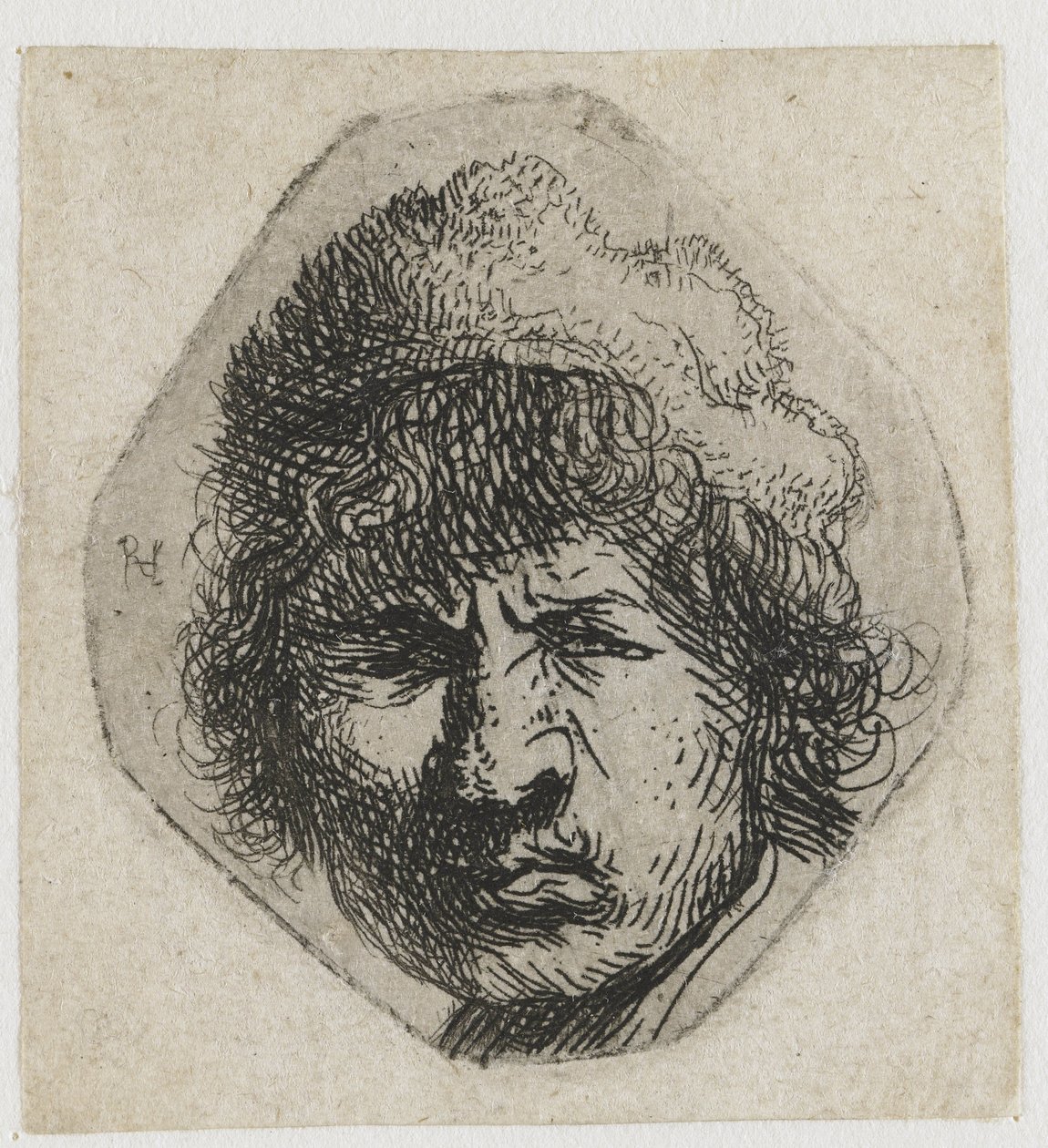 Önarckép mogorva alkotó: Rembrandt van Rijn