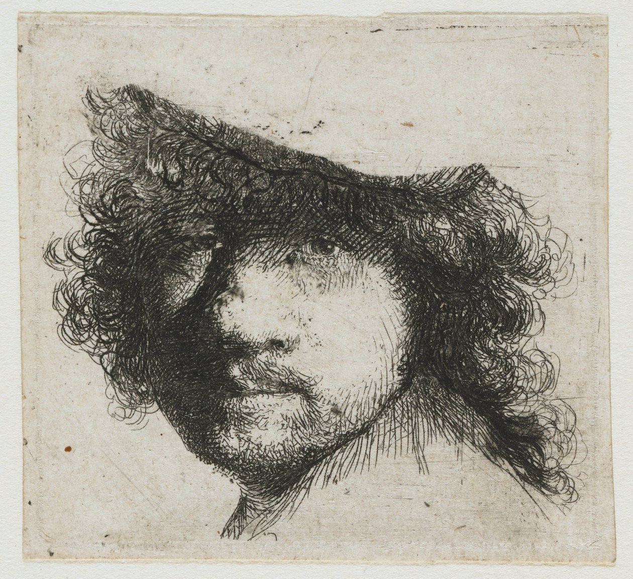 Tanulmányi lap: művészvezető alkotó: Rembrandt van Rijn