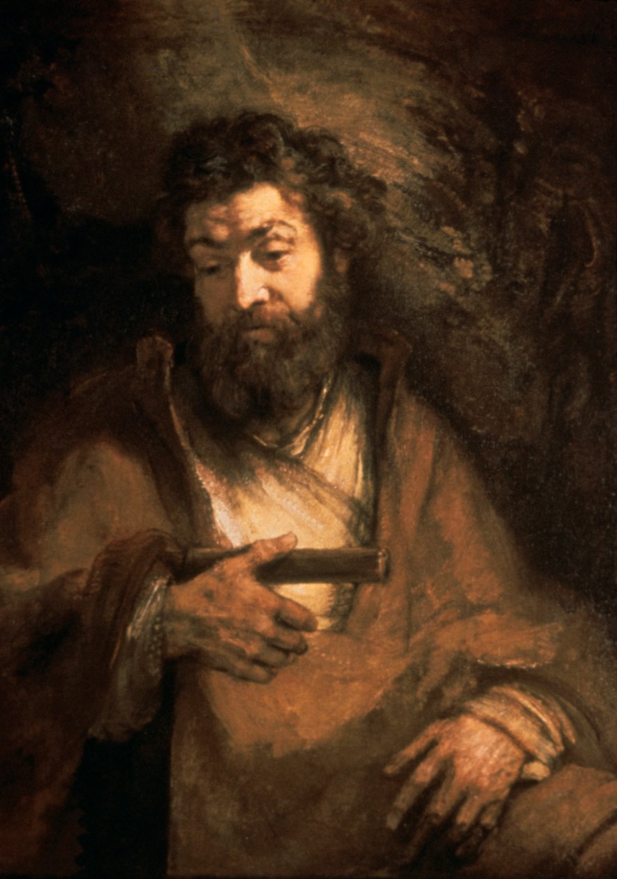 Simon apostol, 17. század alkotó: Rembrandt van Rijn