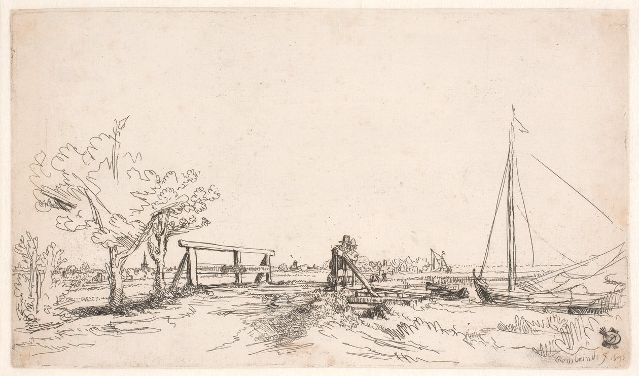 Hatos hídja alkotó: Rembrandt van Rijn