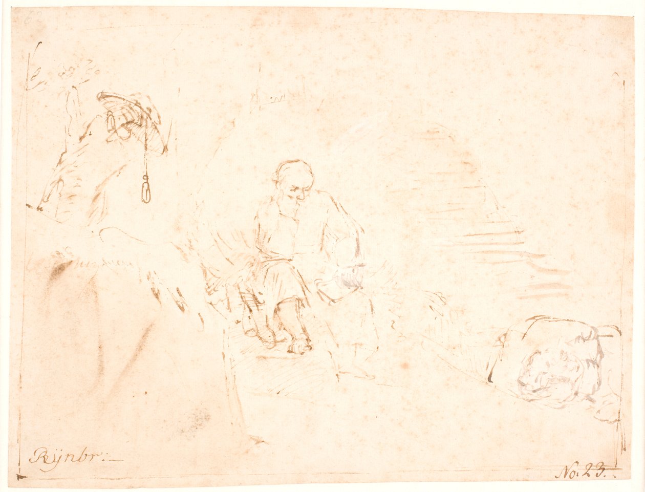 Szent Jeromos alkotó: Rembrandt van Rijn