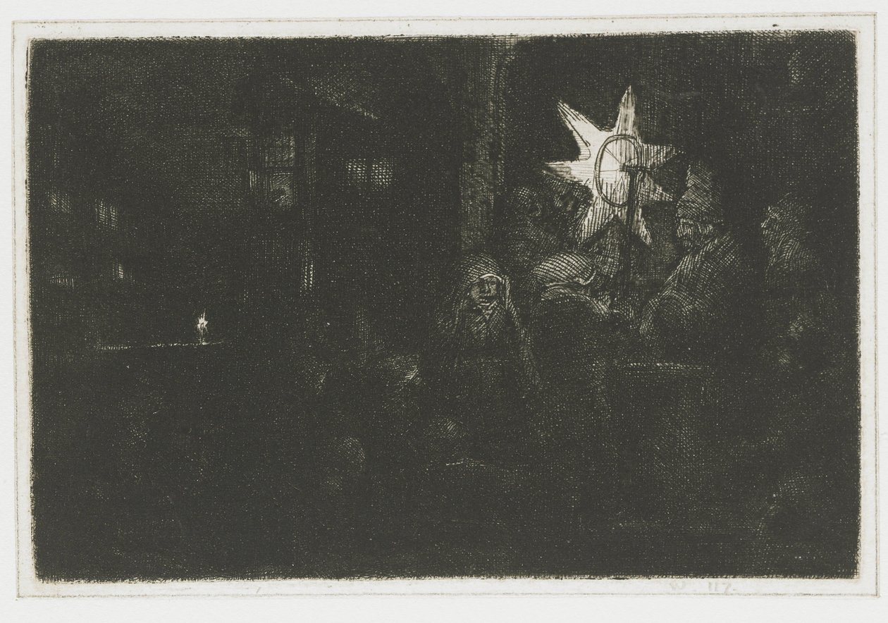 A királyok csillaga A királyok csillaga: éjszakai darab alkotó: Rembrandt van Rijn