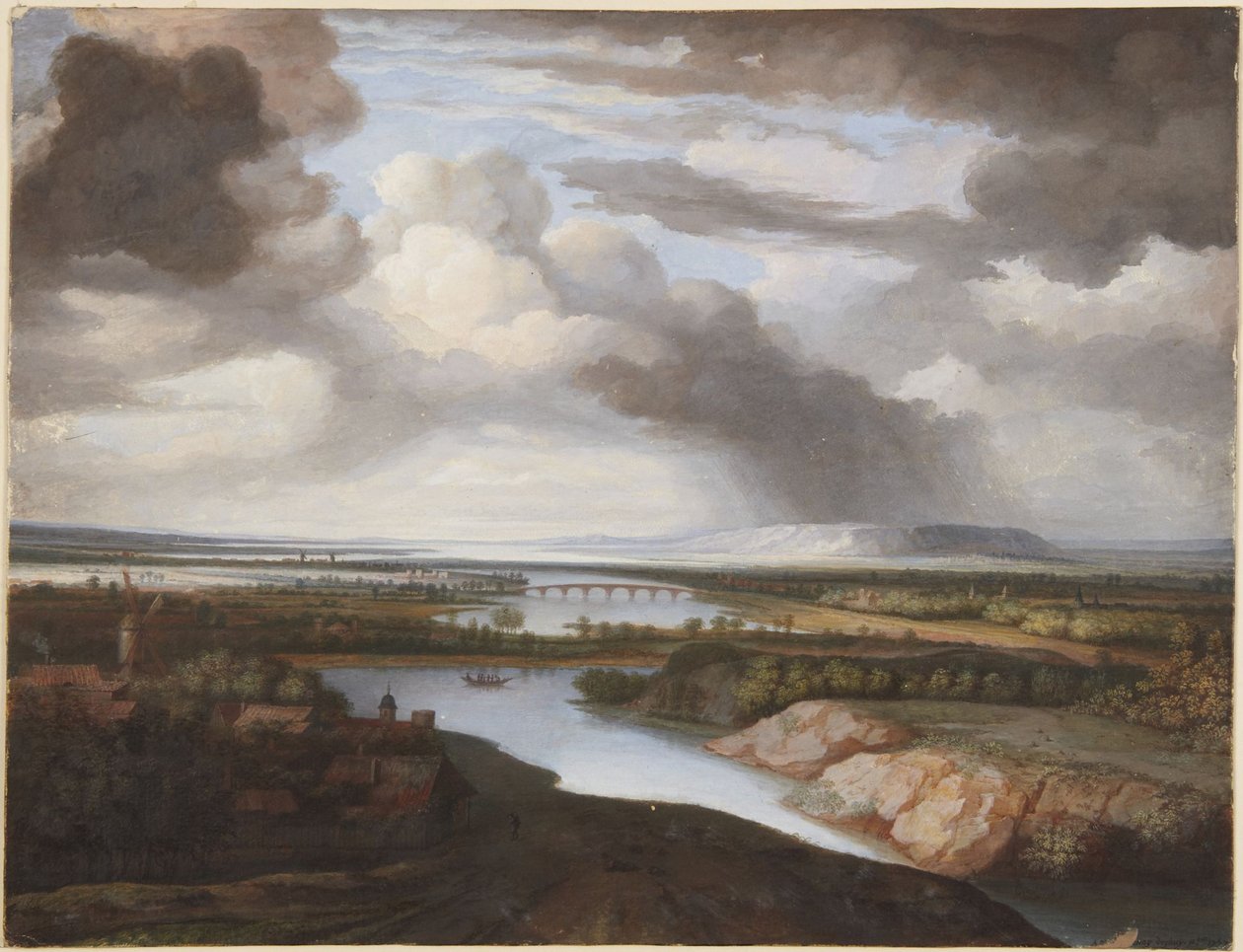 Tanulmány a(z) „---- Orage” című műhöz alkotó: Rembrandt van Rijn