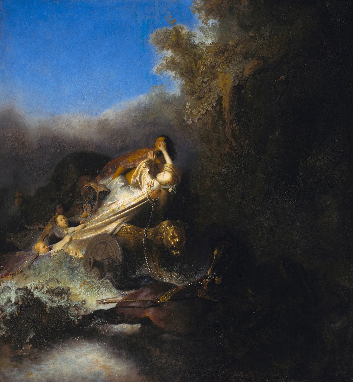 Proserpina elrablása, 1631 körül alkotó: Rembrandt van Rijn