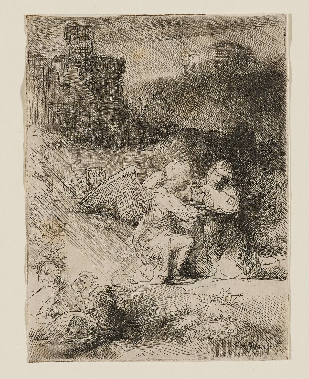 A kertben való gyötrelem alkotó: Rembrandt van Rijn