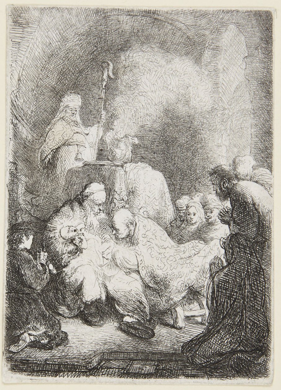 A körülmetélés alkotó: Rembrandt van Rijn