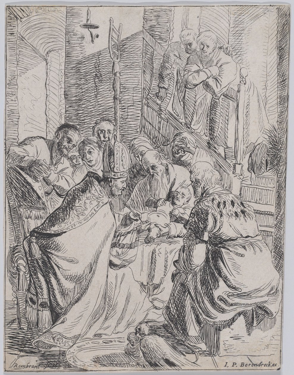 A körülmetélés, kb. 1625., kb. 1625. alkotó: Rembrandt van Rijn