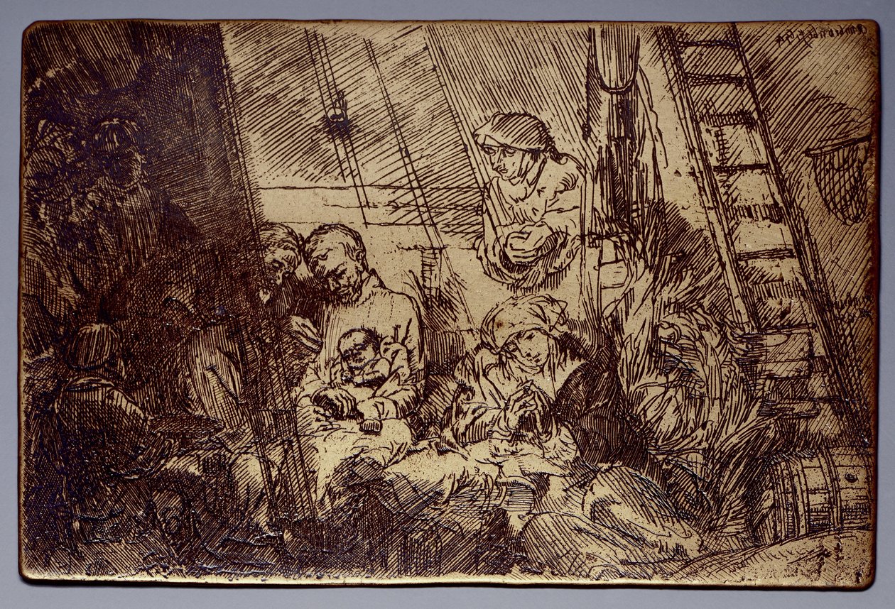 A körülmetélés az istállóban A körülmetélés az istállóban alkotó: Rembrandt van Rijn