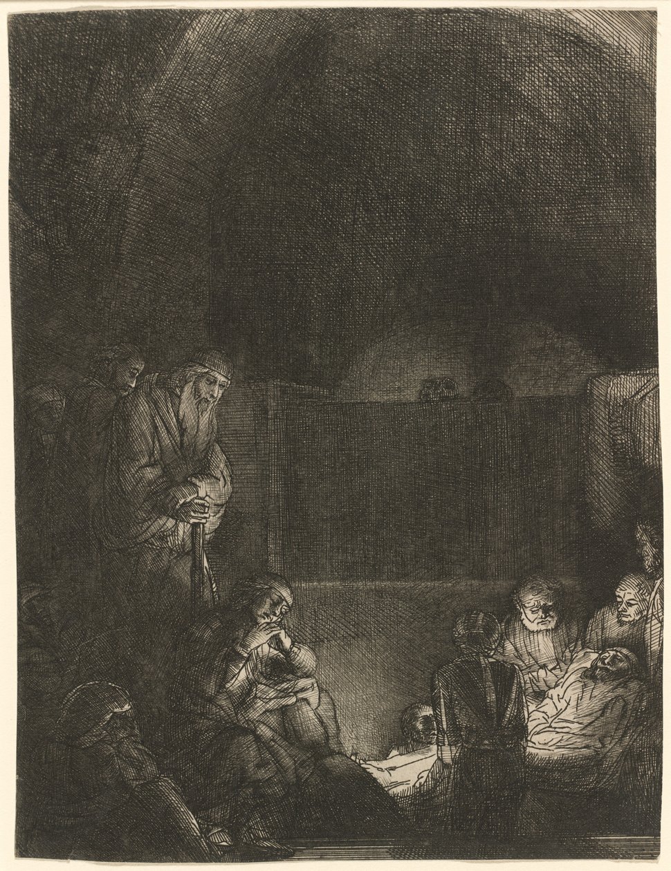 A síremlék alkotó: Rembrandt van Rijn