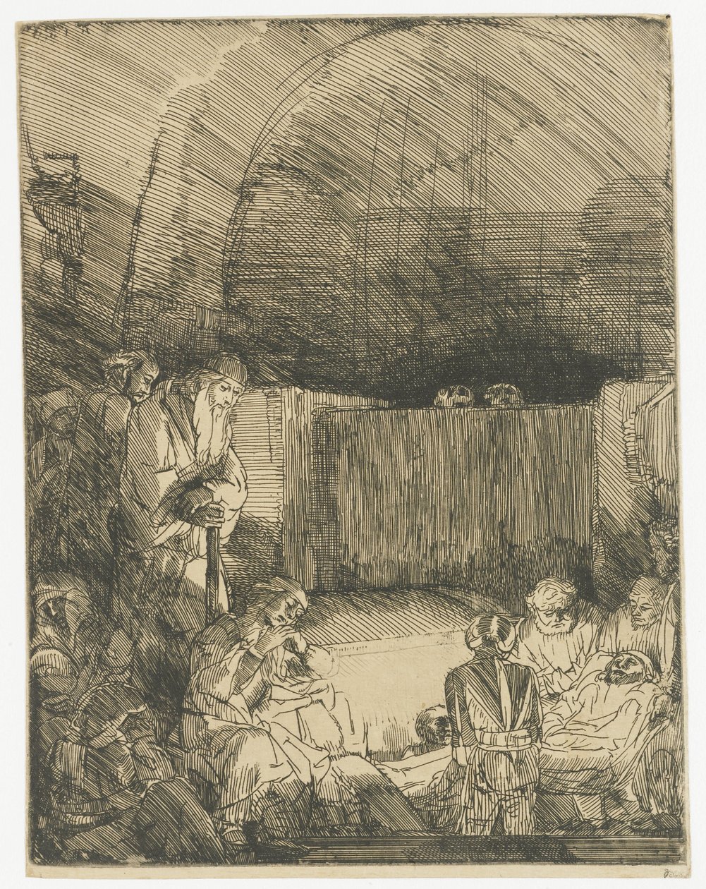 A síremlék alkotó: Rembrandt van Rijn