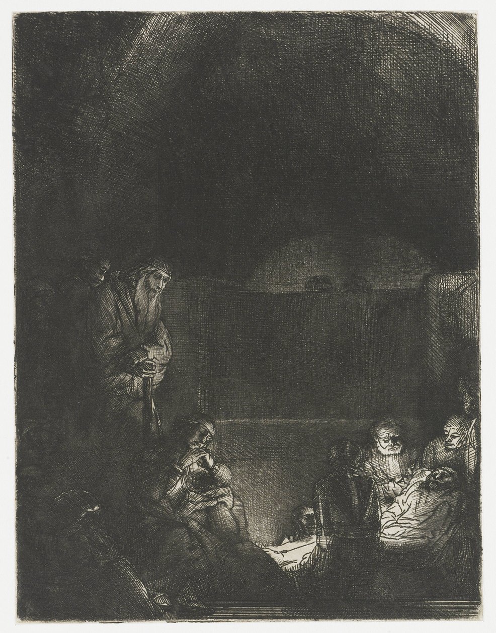 A síremlék alkotó: Rembrandt van Rijn