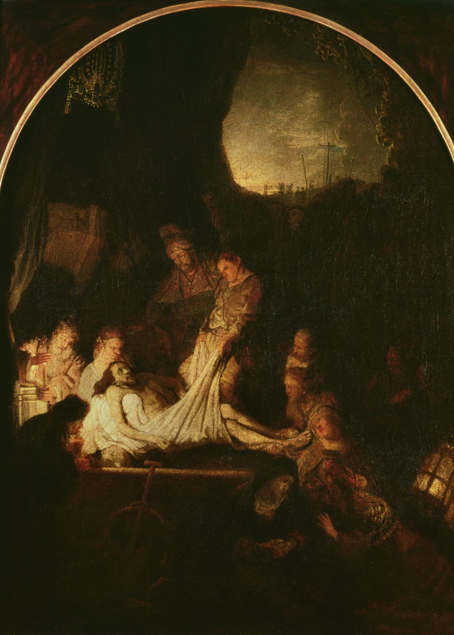 A síremlék, 1639 körül alkotó: Rembrandt van Rijn