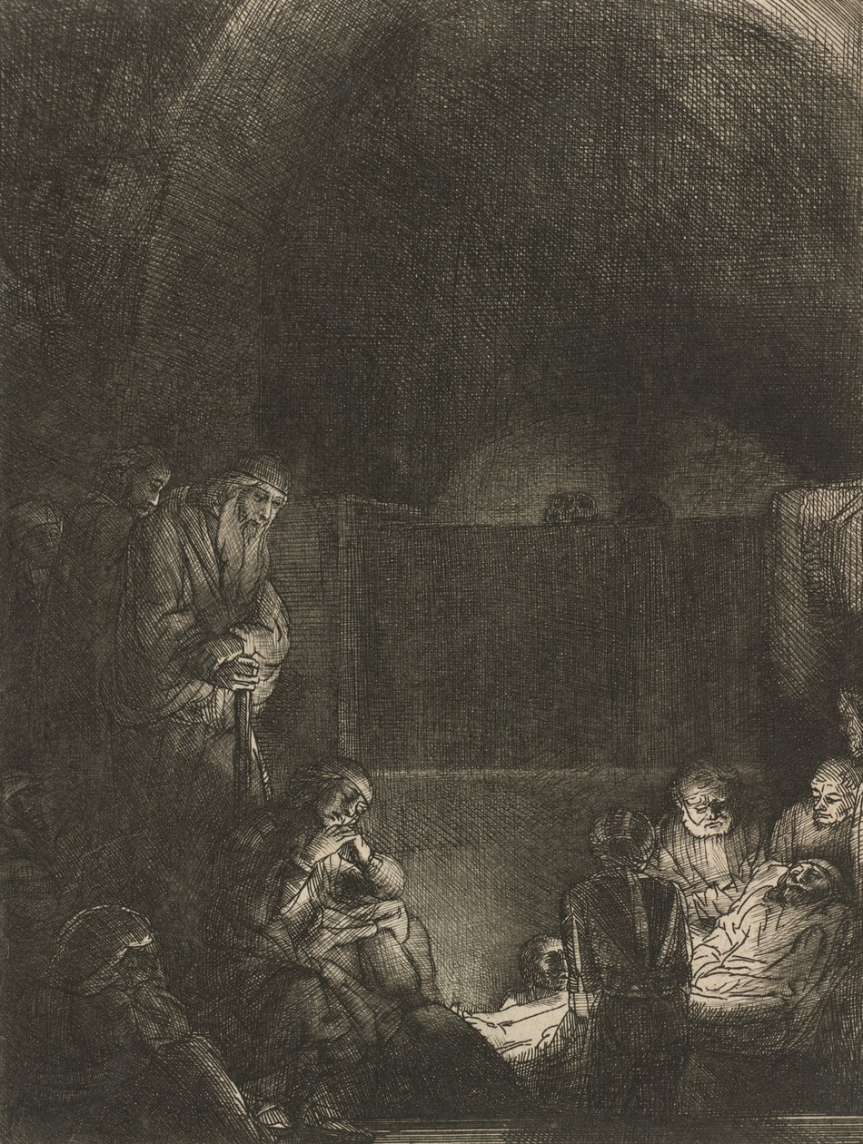 A síremlék, c. 1654. alkotó: Rembrandt van Rijn