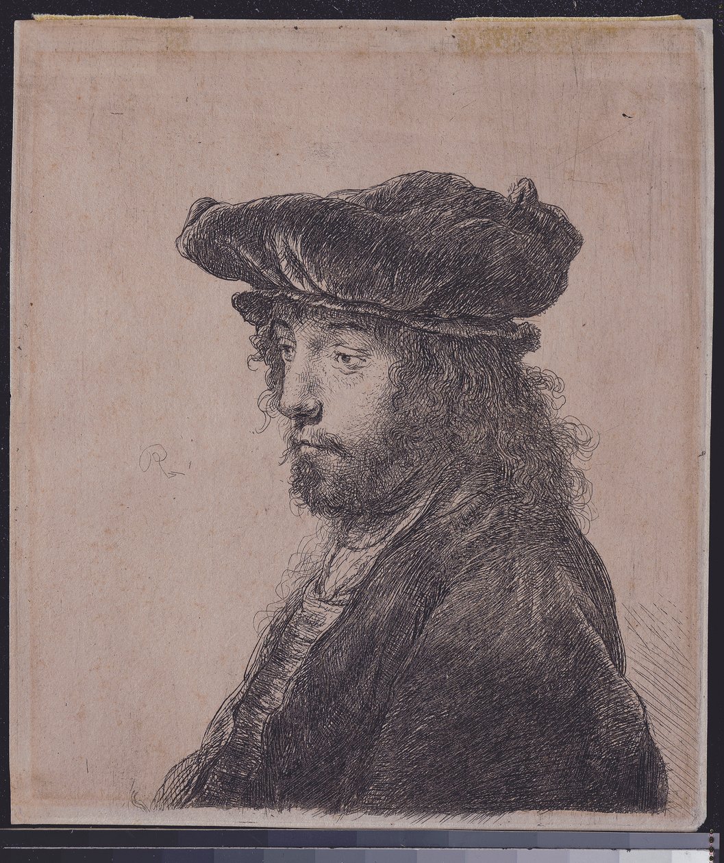 A negyedik keleti fej, 1635 körül alkotó: Rembrandt van Rijn