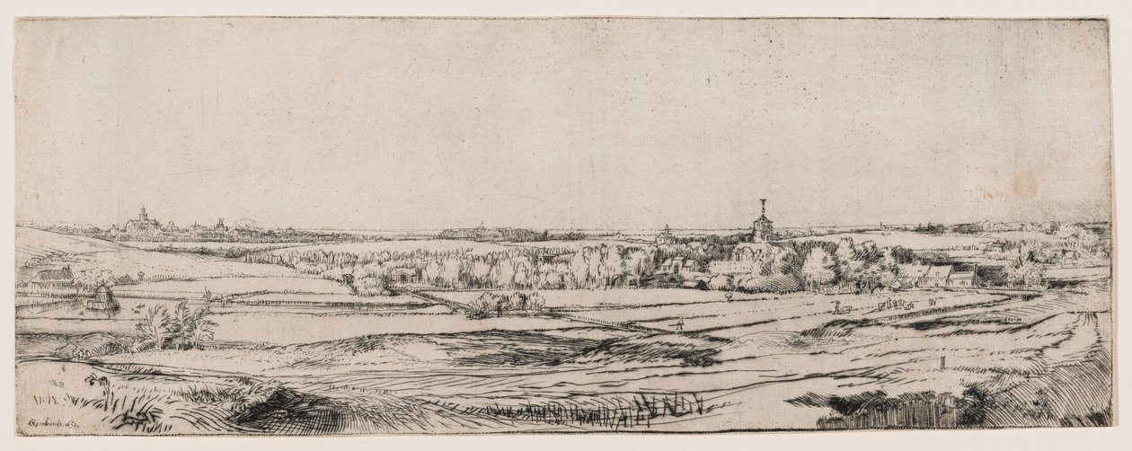 Az aranymérő mezője alkotó: Rembrandt van Rijn
