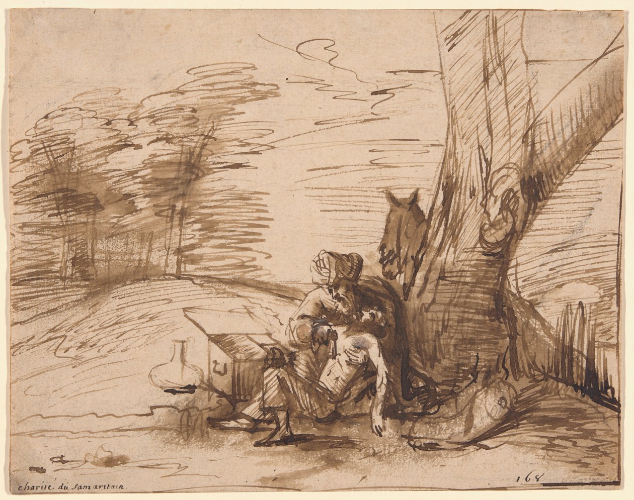 Az irgalmas szamaritánus alkotó: Rembrandt van Rijn