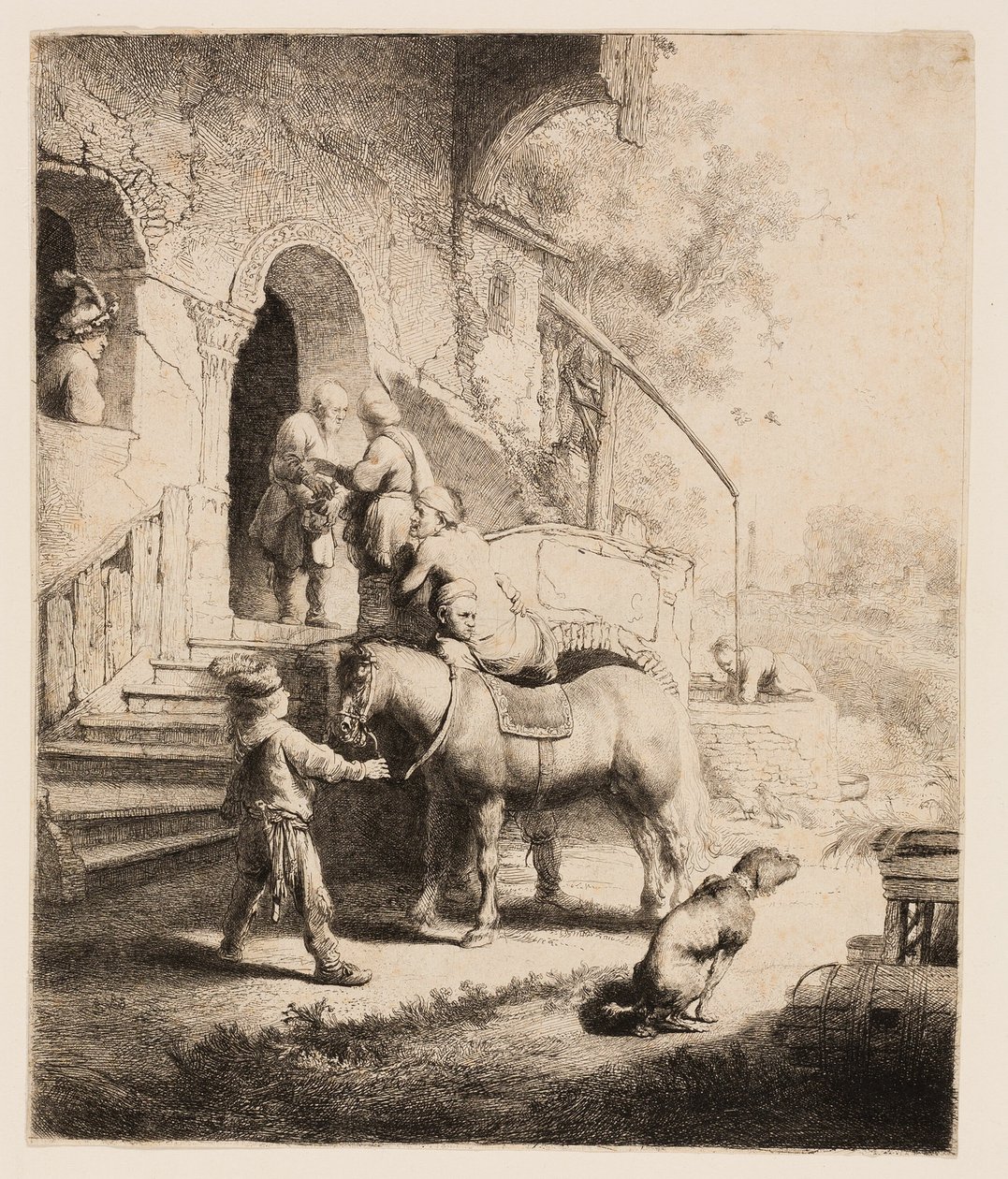 Az irgalmas szamaritánus alkotó: Rembrandt van Rijn