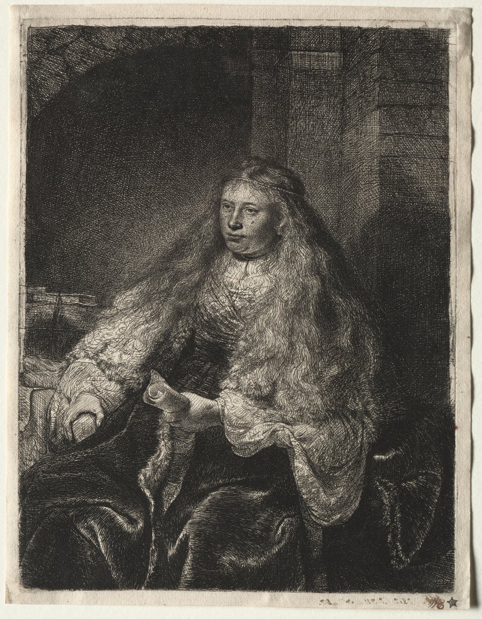 A nagy zsidó menyasszony, 1634. alkotó: Rembrandt van Rijn