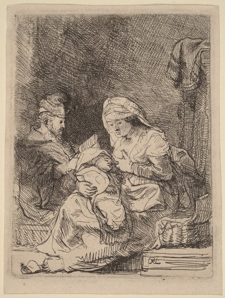 A Szent Család alkotó: Rembrandt van Rijn