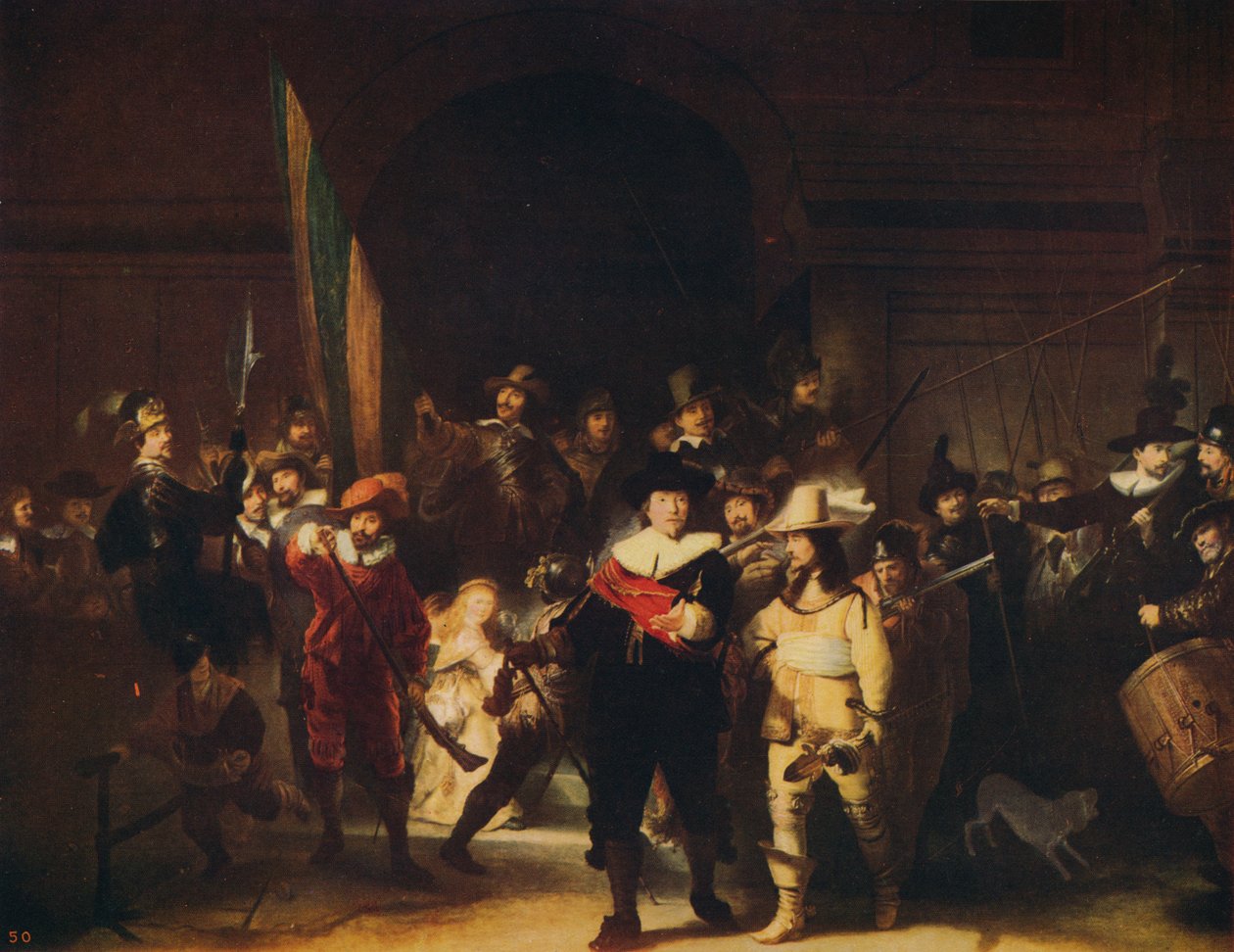 Az éjszakai őrség, 1642, c1915 alkotó: Rembrandt van Rijn