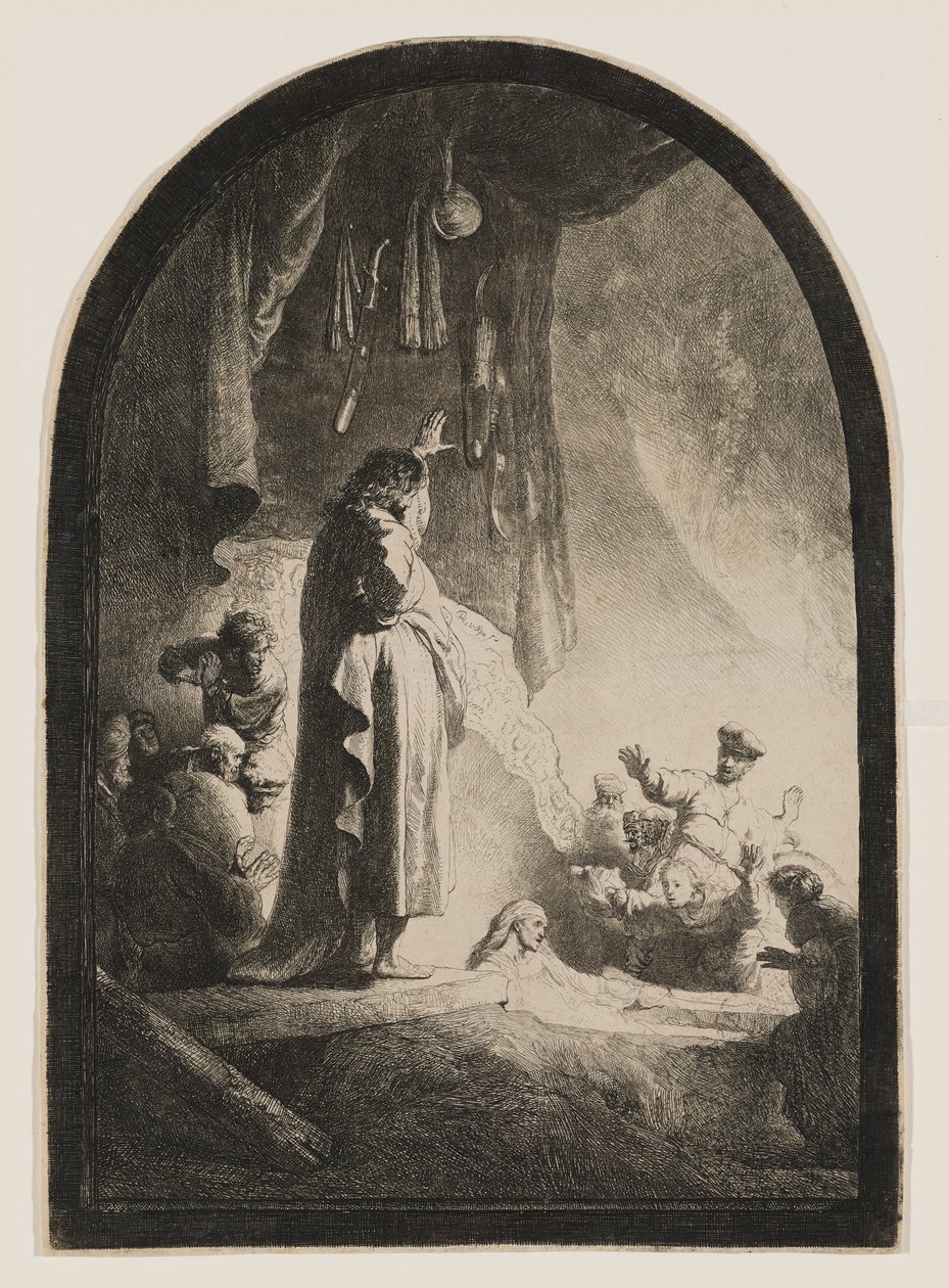 Lázár feltámasztása alkotó: Rembrandt van Rijn