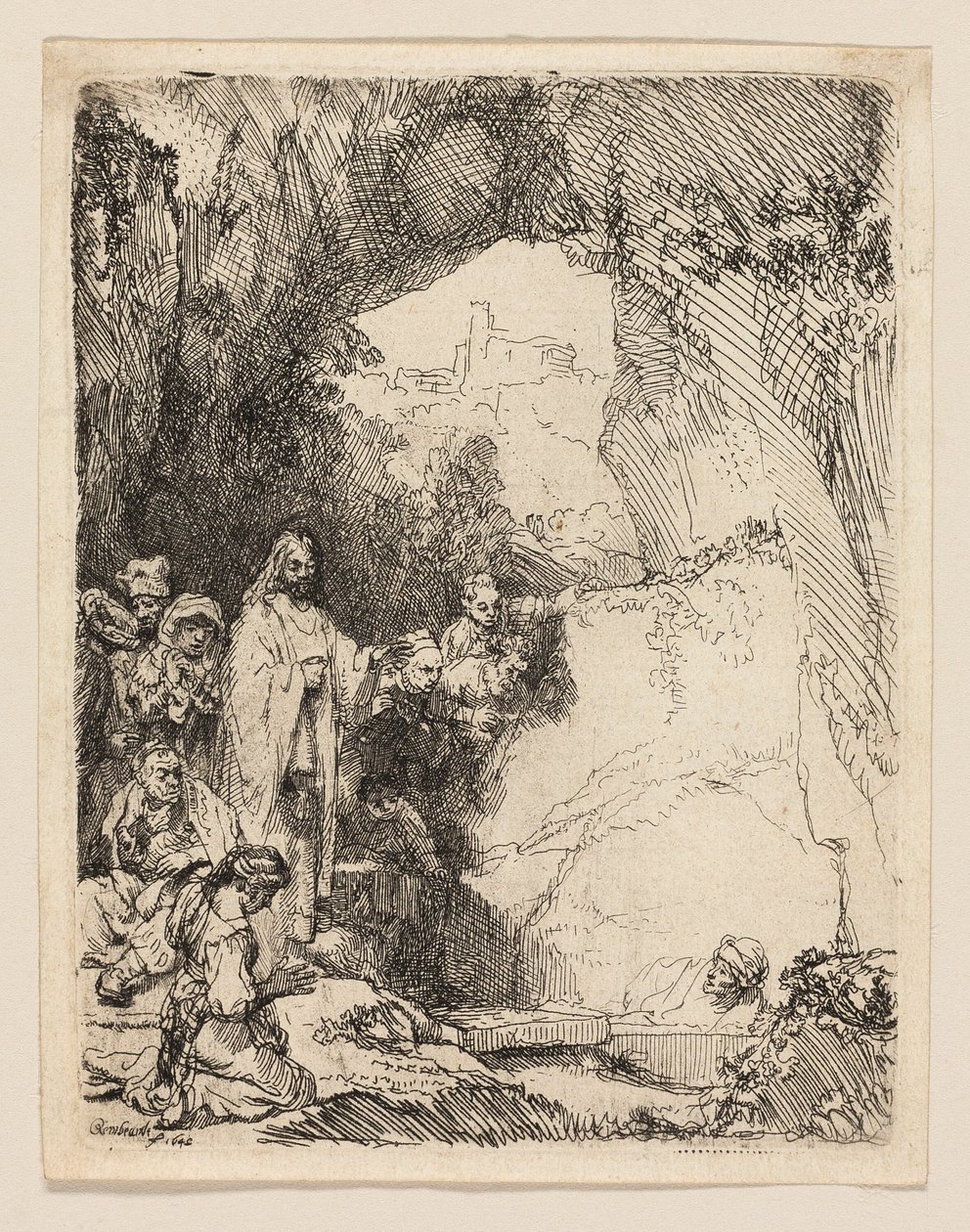 Lázár feltámasztása: Kistányér alkotó: Rembrandt van Rijn