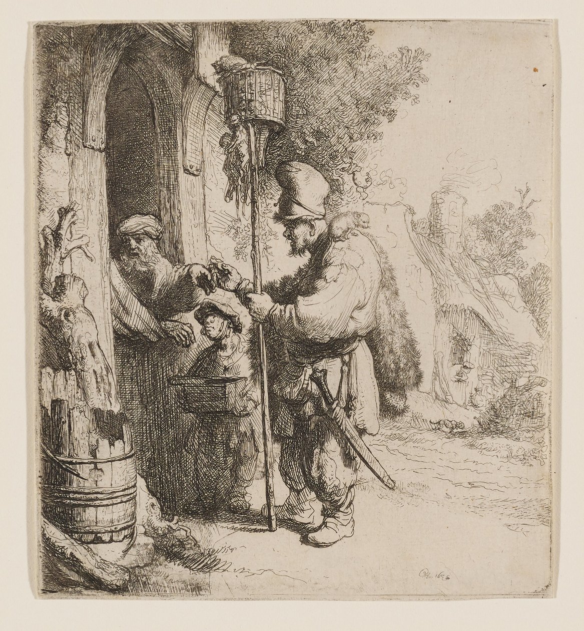 A patkánymérgek árusa alkotó: Rembrandt van Rijn