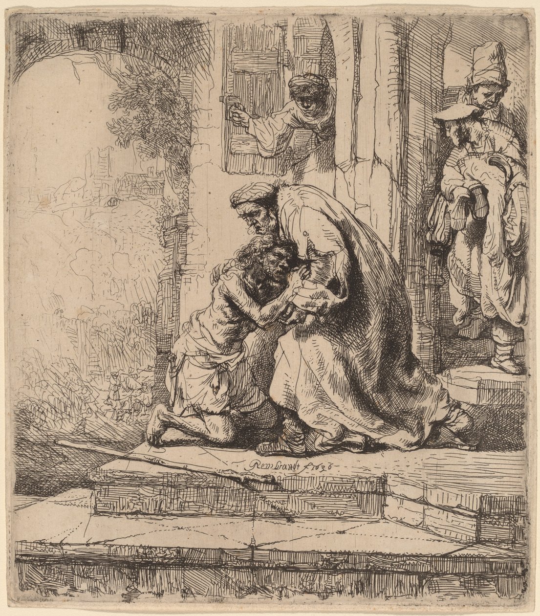 A tékozló fiú visszatérése alkotó: Rembrandt van Rijn