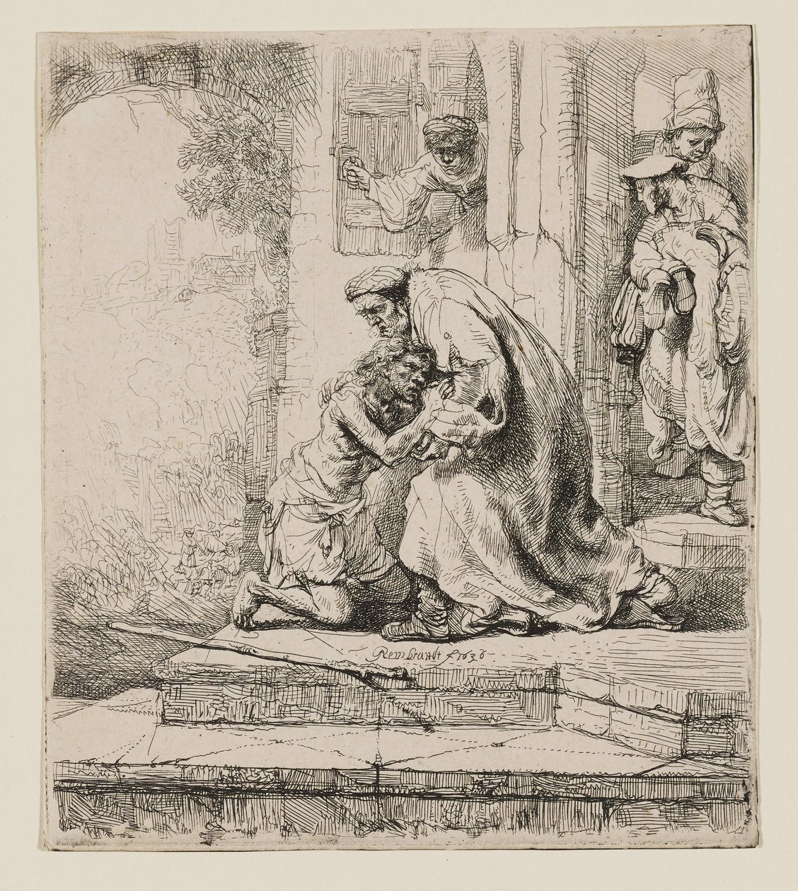 A tékozló fiú visszatérése alkotó: Rembrandt van Rijn