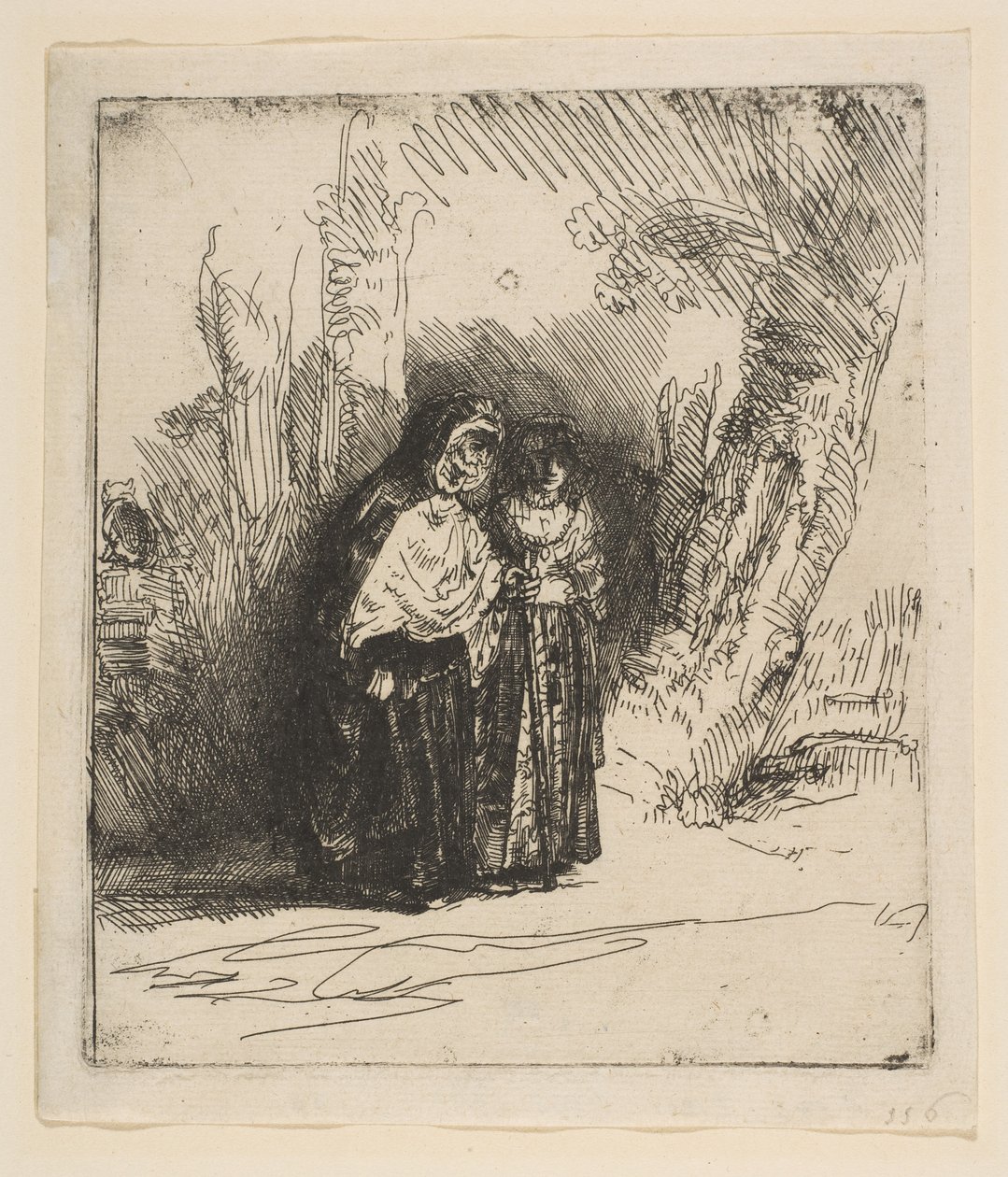 A spanyol cigány Preciosa, kb. 1642. alkotó: Rembrandt van Rijn