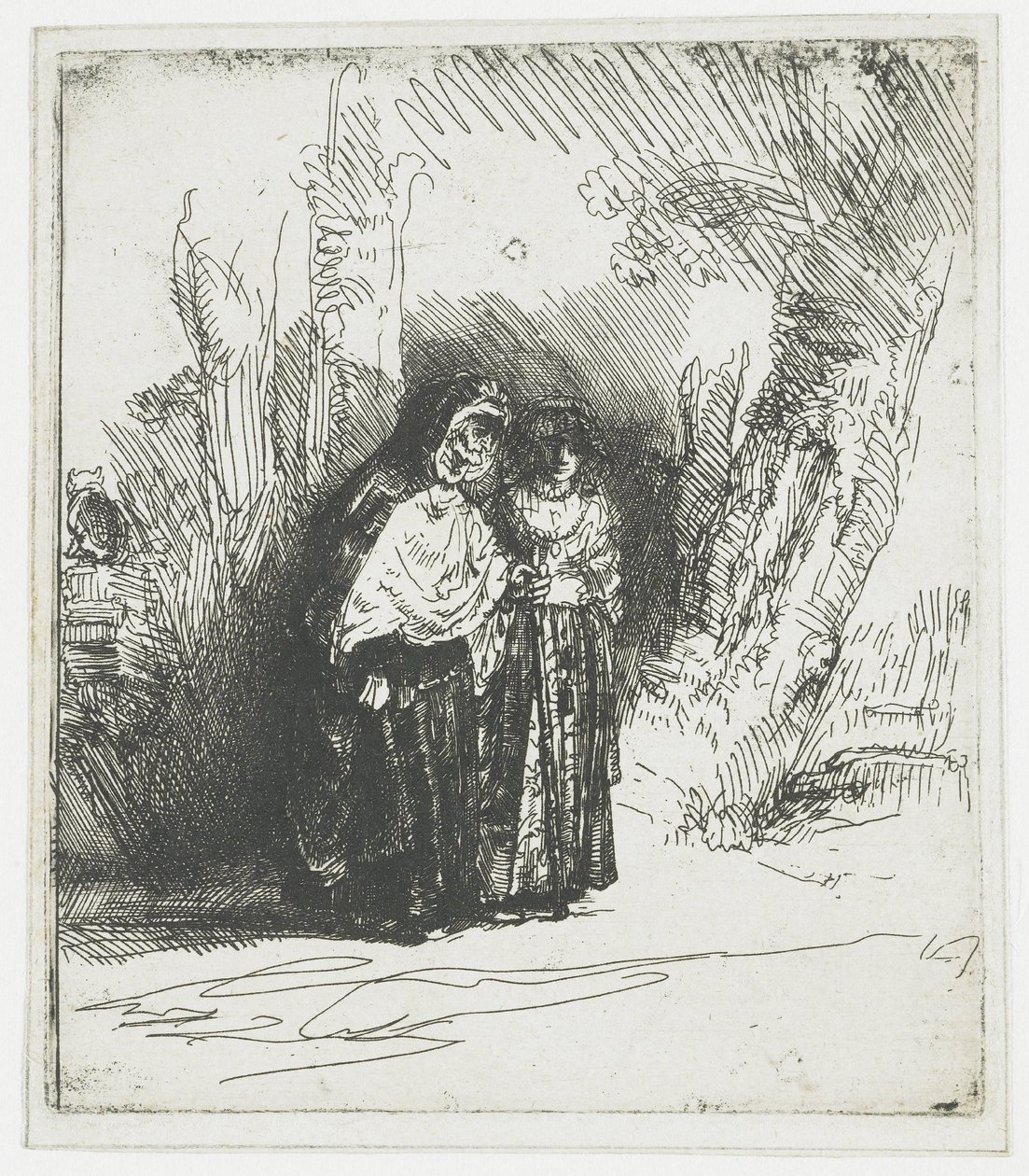Preciosa, a spanyol cigánylány alkotó: Rembrandt van Rijn
