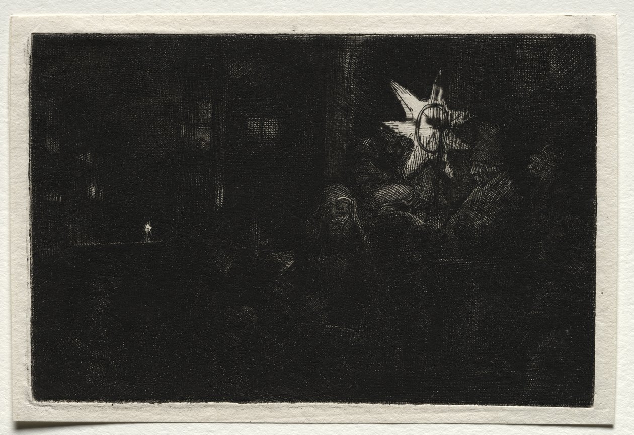 A királyok csillaga: Egy éjszakai darab alkotó: Rembrandt van Rijn